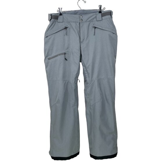 Columbia Women's Size M OMNI-TECH Insulated‎ Ski Snow Pants Light Gray - Picture 1 of 11